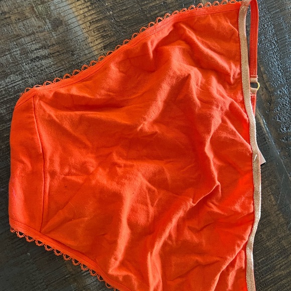 Pull Victoria's Secret ROSE Campus Crew - Orange - Taille S - Coton - Neuf Sans étiquettes